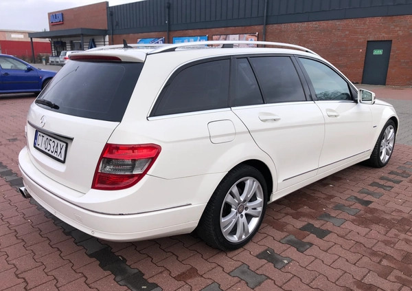 Mercedes-Benz Klasa C cena 36900 przebieg: 218000, rok produkcji 2009 z Toruń małe 154